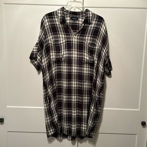 Madewell Courier Shirtdress Plaid